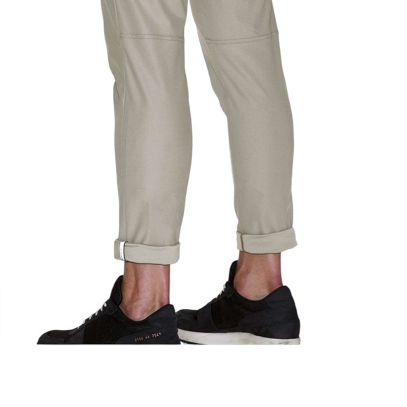 Lululemon Men’s ABC Pant Slim Fit Warpstreme 34X28 Silverstone Four Way Stretch - Picture 10 of 12